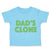 Cute Toddler Clothes Dad's Clone Dad Father's Day Toddler Shirt Cotton
