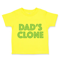 Cute Toddler Clothes Dad's Clone Dad Father's Day Toddler Shirt Cotton