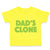 Cute Toddler Clothes Dad's Clone Dad Father's Day Toddler Shirt Cotton