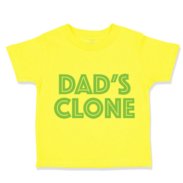 Cute Toddler Clothes Dad's Clone Dad Father's Day Toddler Shirt Cotton