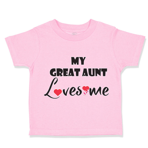 Toddler Clothes My Great Aunt Loves Me Toddler Shirt Baby Clothes Cotton