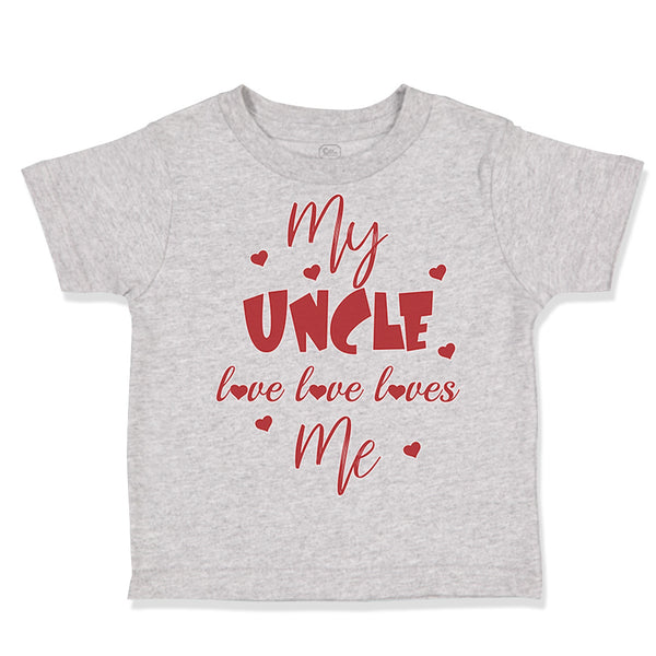 Toddler Clothes My Uncle Love Loves Me A Toddler Shirt Baby Clothes Cotton