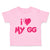 Toddler Clothes I Heart My Gg Grandma Grandmother Toddler Shirt Cotton