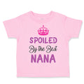 Toddler Girl Clothes Spoiled by The Best Nana Grandmother Grandma Toddler Shirt