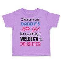 Toddler Girl Clothes Look like Daddy's Little Girl Actually Welder's Daughter