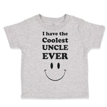 Toddler Clothes I Have The Coolest Uncle Ever Toddler Shirt Baby Clothes Cotton