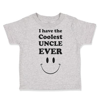 Toddler Clothes I Have The Coolest Uncle Ever Toddler Shirt Baby Clothes Cotton