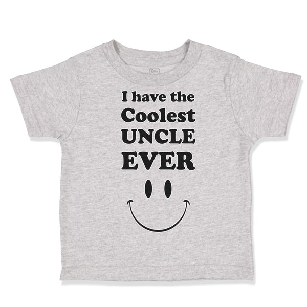 Toddler Clothes I Have The Coolest Uncle Ever Toddler Shirt Baby Clothes Cotton