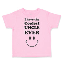 Toddler Clothes I Have The Coolest Uncle Ever Toddler Shirt Baby Clothes Cotton