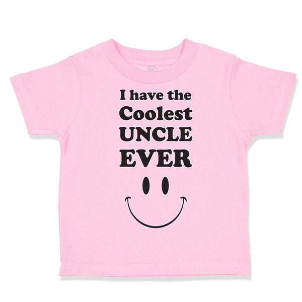 Toddler Clothes I Have The Coolest Uncle Ever Toddler Shirt Baby Clothes Cotton