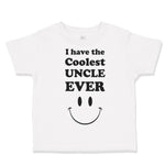 Toddler Clothes I Have The Coolest Uncle Ever Toddler Shirt Baby Clothes Cotton
