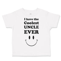 Toddler Clothes I Have The Coolest Uncle Ever Toddler Shirt Baby Clothes Cotton