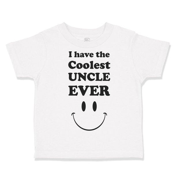 Toddler Clothes I Have The Coolest Uncle Ever Toddler Shirt Baby Clothes Cotton