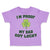 Toddler Clothes I'M Proof My Dad Got Lucky Dad Father's Day Toddler Shirt Cotton