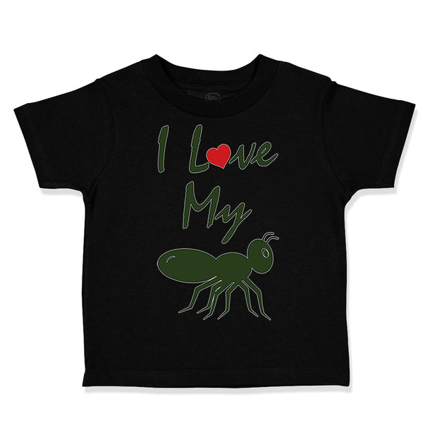 Toddler Clothes I Love My Ant Aunt B Toddler Shirt Baby Clothes Cotton