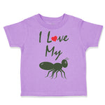 Toddler Clothes I Love My Ant Aunt B Toddler Shirt Baby Clothes Cotton