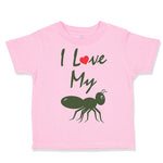 Toddler Clothes I Love My Ant Aunt B Toddler Shirt Baby Clothes Cotton