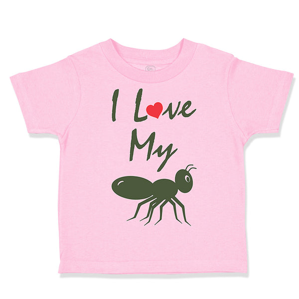 Toddler Clothes I Love My Ant Aunt B Toddler Shirt Baby Clothes Cotton