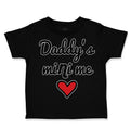 Toddler Clothes Daddy's Mini Me Dad Father Humor Funny Gag Toddler Shirt Cotton