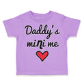 Toddler Clothes Daddy's Mini Me Dad Father Humor Funny Gag Toddler Shirt Cotton