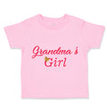 Toddler Girl Clothes Grandma's Girl Grandmother Grandma Toddler Shirt Cotton