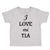 Toddler Clothes I Love Mi Tia Aunt Toddler Shirt Baby Clothes Cotton