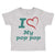 Toddler Clothes I Love My Pop Pop Grandfather Grandpa Toddler Shirt Cotton