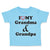 Toddler Clothes I Love My Grandma and Grandpa Grandparents B Toddler Shirt