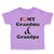 Toddler Clothes I Love My Grandma and Grandpa Grandparents B Toddler Shirt