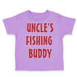 Toddler Clothes Uncle's Fishing Buddy Toddler Shirt Baby Clothes Cotton