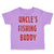 Toddler Clothes Uncle's Fishing Buddy Toddler Shirt Baby Clothes Cotton