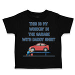Toddler Clothes This My Working Garage Daddy Shirt Dad Father's Day Cotton