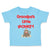 Toddler Clothes Grandpa's Little Monkey Grandpa Grandfather Toddler Shirt Cotton