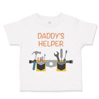 Toddler Clothes Daddy's Helper Dad Father's Day Toddler Shirt Cotton