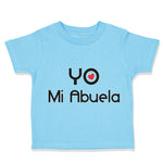 Toddler Clothes Yo Amo Mi Abuela Grandmother Grandma Toddler Shirt Cotton