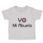 Toddler Clothes Yo Amo Mi Abuela Grandmother Grandma Toddler Shirt Cotton