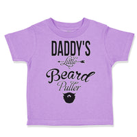 Toddler Clothes Daddy's Little Beard Puller A Dad Father's Day Toddler Shirt