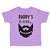 Toddler Clothes Daddy's Little Beard Puller B Dad Father's Day Funny Cotton
