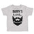 Toddler Clothes Daddy's Little Beard Puller B Dad Father's Day Funny Cotton