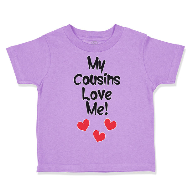Toddler Clothes My Cousins Love Me Pregnancy Announcement Toddler Shirt Cotton