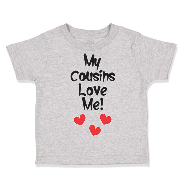 Toddler Clothes My Cousins Love Me Pregnancy Announcement Toddler Shirt Cotton