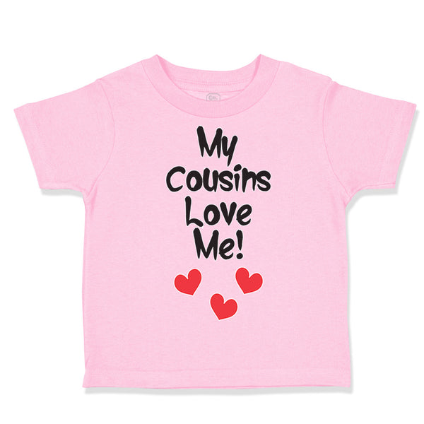 Toddler Clothes My Cousins Love Me Pregnancy Announcement Toddler Shirt Cotton