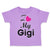 Toddler Clothes I Love My Gigi Grandmother Grandma Toddler Shirt Cotton