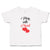 Toddler Clothes Play with Heart Toddler Shirt Baby Clothes Cotton