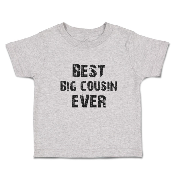 Toddler Clothes Best Big Cousin Ever Toddler Shirt Baby Clothes Cotton