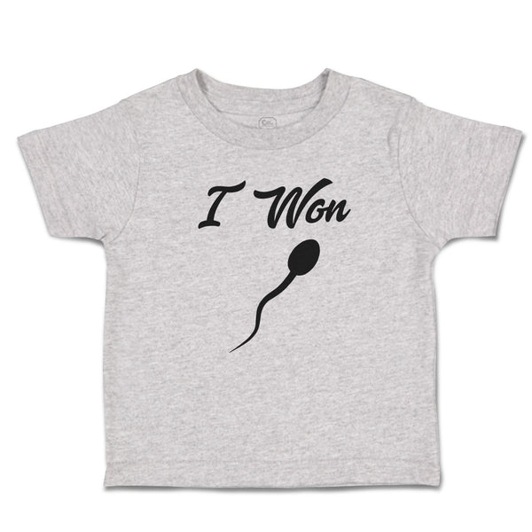 Toddler Clothes I Won Toddler Shirt Baby Clothes Cotton