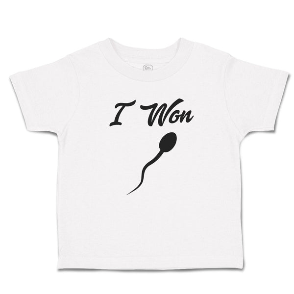 Toddler Clothes I Won Toddler Shirt Baby Clothes Cotton