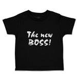 Toddler Clothes The New Boss! Toddler Shirt Baby Clothes Cotton