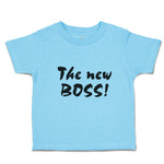 Toddler Clothes The New Boss! Toddler Shirt Baby Clothes Cotton