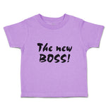 Toddler Clothes The New Boss! Toddler Shirt Baby Clothes Cotton